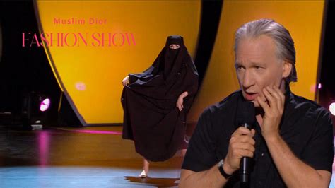 bill maher muslim dior|Muslim Dior Fashion Show .